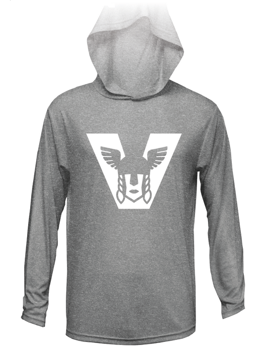 Valkyrie V-Logo Lightweight Hoodie - Unisex Sizing