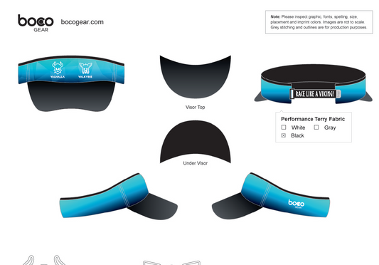 2024 Ice Design Boco Visor